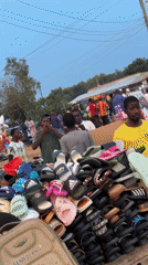 Daily market life documented across Bukuru, Nigeria streets