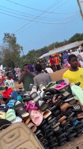 Daily market life documented across Bukuru, Nigeria streets