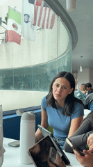 Students gather in public study space in Puebla, Mexico