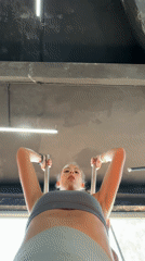 Woman documents workout routine with selfies at Kathu gym