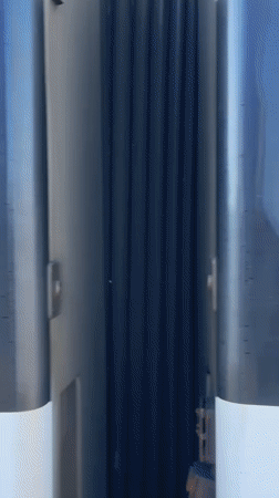 Train passenger films selfie video in window reflection