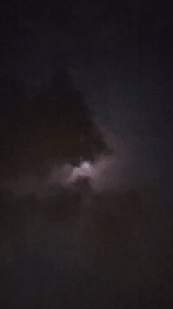 Nighttime moon observations recorded in Nha Trang, Vietnam