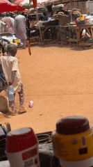 Daily life scenes captured at Bukuru marketplace, Nigeria