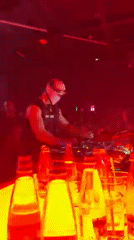 Masked DJ performs across multiple Sofia nightclubs drawing crowds