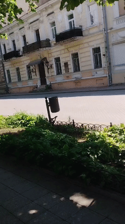 Spring day snapshots captured across central Odesa neighborhoods