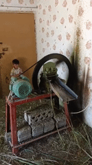 Young boy spotted with farm machinery during early morning hours