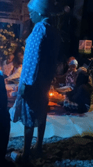 Nighttime Film Production Features Traditional Gathering in Barden Yana