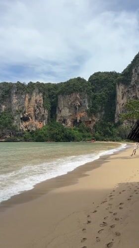 Beach views and ocean-side downtime in Ao Nang, Thailand
