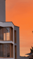 Intense orange sky observed across Sofia, Bulgaria