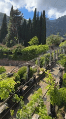 Garden irrigation channels documented in Bunyola, Spain