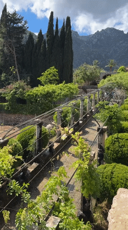 Garden irrigation channels documented in Bunyola, Spain