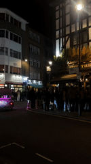 London pub patrons gather for evening socializing