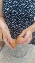 Early morning cooking and childcare in South Korean kitchen