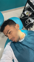 Dental examination documented at La Asuncion clinic over one-hour period