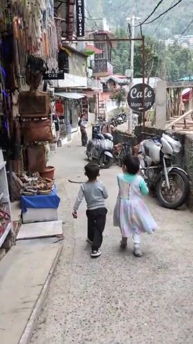 Morning village life documented in Dharamkot and Haini, India