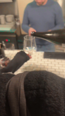 Bar patron captures bartender moment in Paris