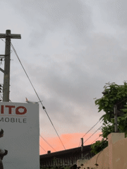 Motorcycle ride through Davao City at golden hour