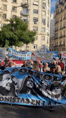 Peronist pensioners march for retirees' rights in Buenos Aires