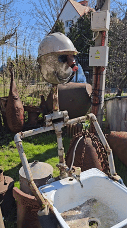 Morning scenes documented around Baltiysk lighthouse and harbor