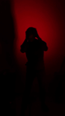 Late night live music performance in Providencia venue