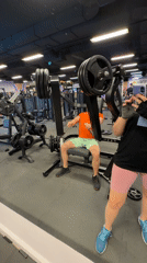 Woman's fitness day documented across Belgrade gym and streets