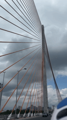 Early morning bridge crossing recorded in Đà Nẵng