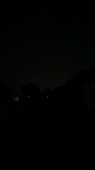 Lightning flash illuminates night sky over Bukuru, Nigeria
