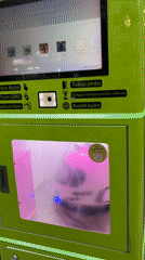 Automated helmet cleaning machine operates in Kuta Selatan