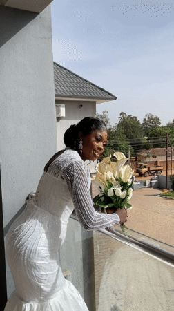Bride's morning preparation session captured in Bukuru, Nigeria