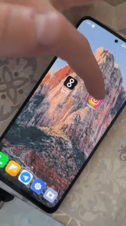 Morning routine documented in Hrodna through smartphone captures