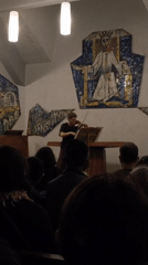 Midnight violin concert performed in La Paz church venue