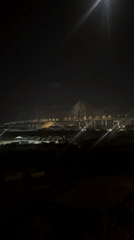 Nighttime scenes documented in Loures, Portugal including bridge views