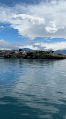 Calm morning seascape recorded in Fethiye, Turkey