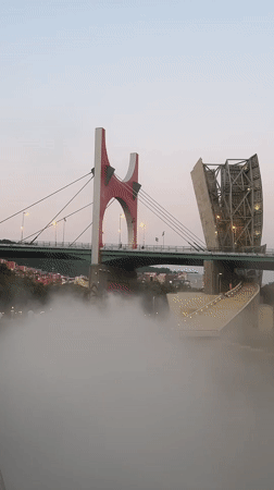 Evening stroll along Bilbao's riverfront: Zubizuri, Guggenheim, and Puppy