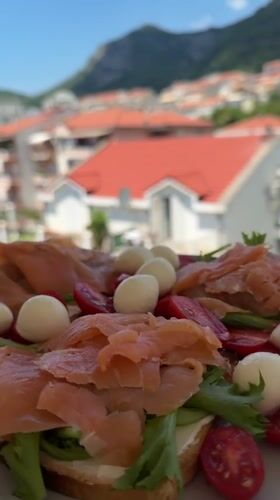 A ordinary summer morning moving through Budva