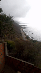 Coastal highway documented in El Tigrillo, Venezuela