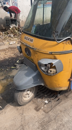 Early morning scenes of urban life and decay captured in Bengaluru
