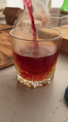 Elaborate cooking and cocktail preparation documented in Chaikovsky, Russia