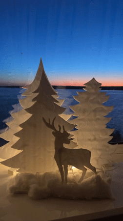 Evening sunset documented along Votkinsk Reservoir embankment, Russia