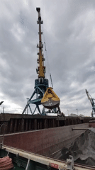Routine cargo operations and cruise traffic documented at Tver port