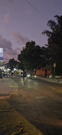 Ordinary morning street life documented across Denpasar, Indonesia
