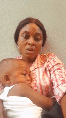 Mother and children documented at Ojomu childcare facility