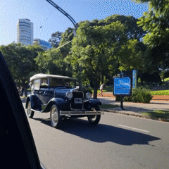 Buenos Aires evening walk captures overpass crowds, park scenes