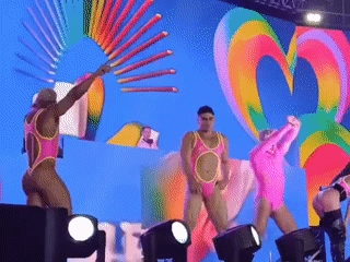 Eurovision Pride performance draws crowds in San Bartolomé de Tirajana