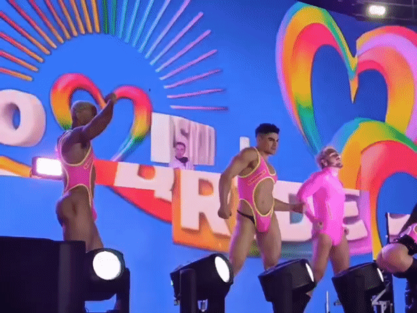 Eurovision Pride performance draws crowds in San Bartolomé de Tirajana
