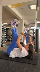 Woman exercises on mat at Gabrovo gym
