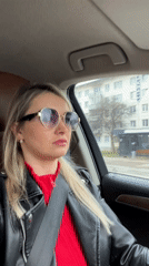 Woman drives Audi through Chaikovsky streets early Tuesday morning