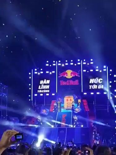 Red Bull concert lights up Nha Trang's waterfront on a June night