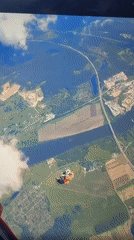 Tandem skydives and backyard trampoline tricks in Gorki Leninskiye