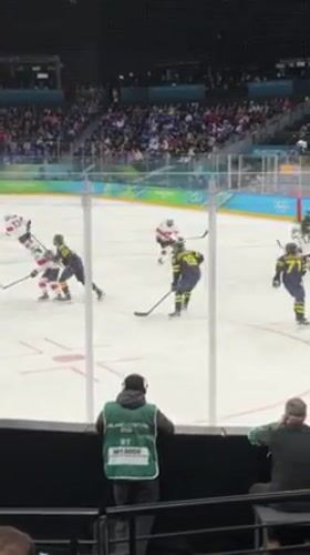 Women's Hockey: Switzerland vs Sweden Draws Packed Milano Crowd
